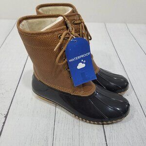 JBU By Jambu Maplewood Waterproof Duck Boots Womens Size 6.5